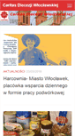 Mobile Screenshot of caritas.diecezja.wloclawek.pl