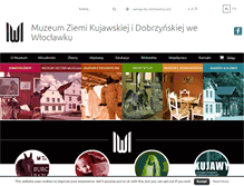 Tablet Screenshot of muzeum.wloclawek.pl