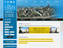 Tablet Screenshot of fama.wloclawek.pl