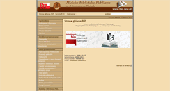 Desktop Screenshot of bip.biblioteka.wloclawek.pl