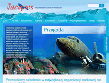 Tablet Screenshot of nurkowanie.wloclawek.pl